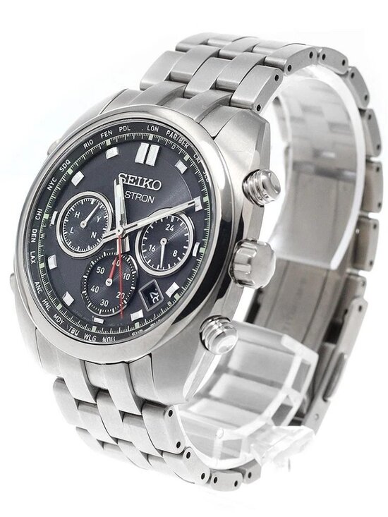 SEIKO Astron Origin SBXY027/8B92-0BB0 Solar Powered Radio Men\'s Watch_973072 main image 10